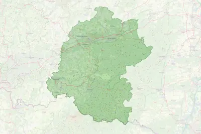 Karte Region Pfälzerwald