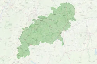 Karte Region Schwäbische Alb