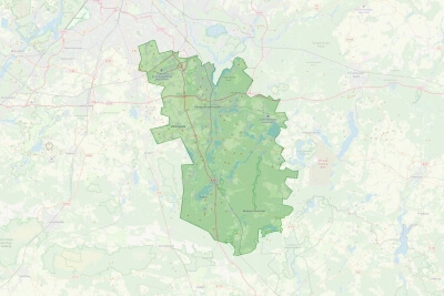 Karte Region Dahme-Seenland