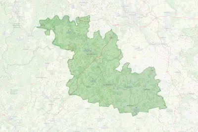 Karte Region Liebliches Taubertal