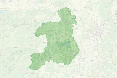 Karte Region Waldecker Land