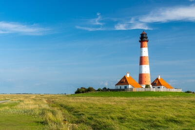 Leuchtturm in Westerhever